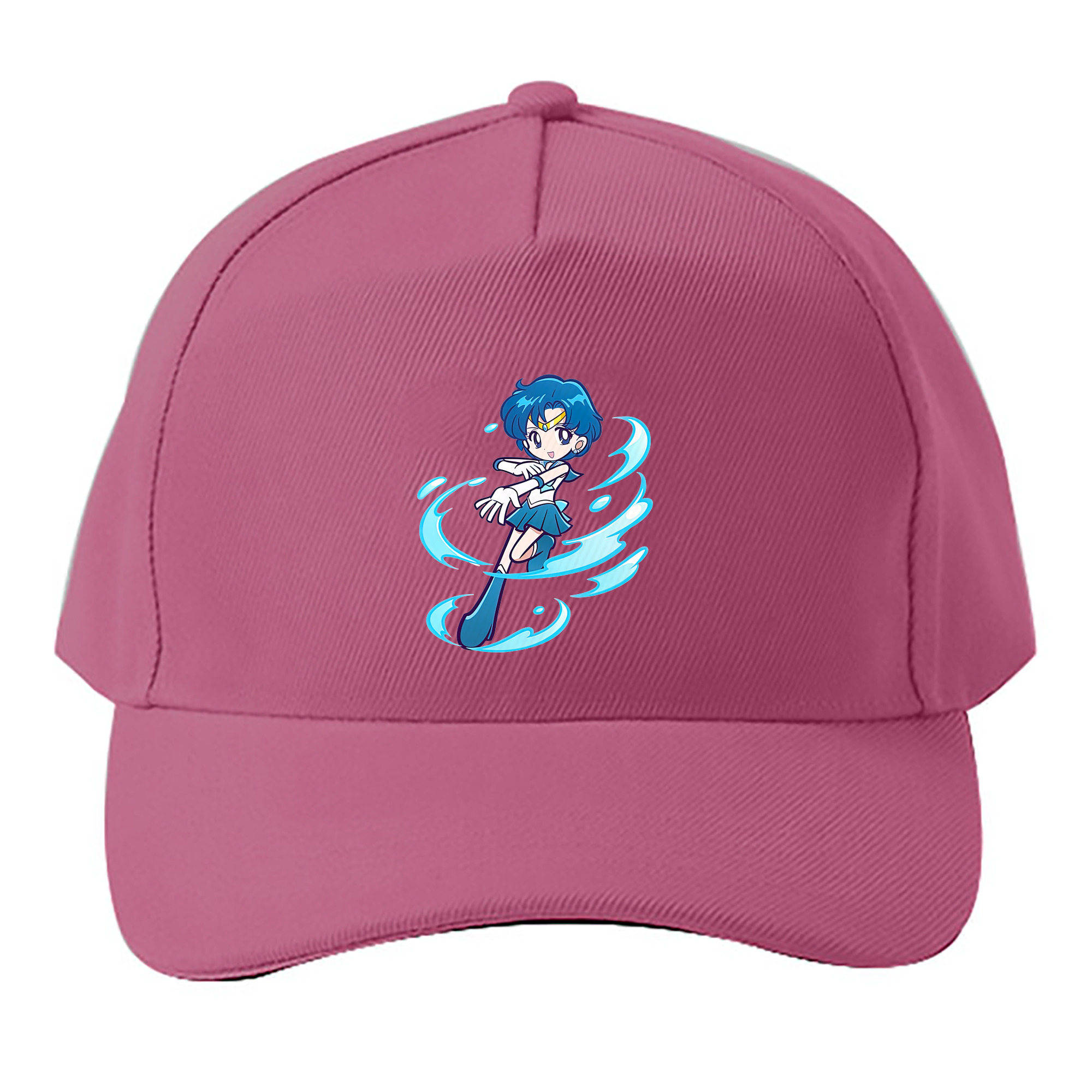 （画像用） 美少女戦士セーラームーン 水野 亜美 みずの あみ Sailor Moon Mizuno Ami ベースボールキャップ 綿100％ 男女兼用 帽子 スポーツ